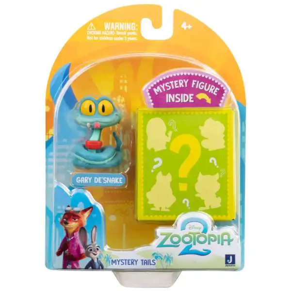 Disney Zootopia 2 Mystery Tails Gary De'Snake & Mystery 2.5-Inch Mini Figure 2-Pack