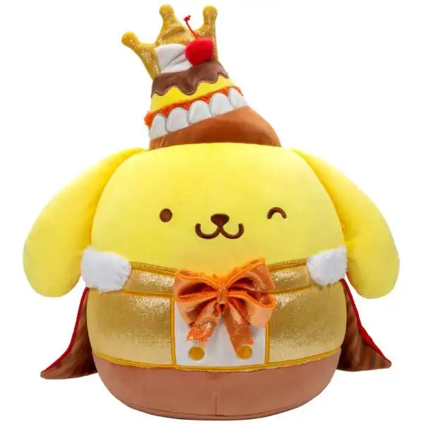 Squishmallows Hello Kitty 30th Anniversary Pompompurin 12-Inch Plush