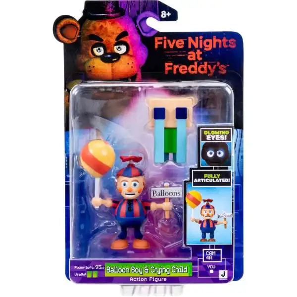 Five Nights at Freddy's Balloon Boy & Crying Child Action Figure