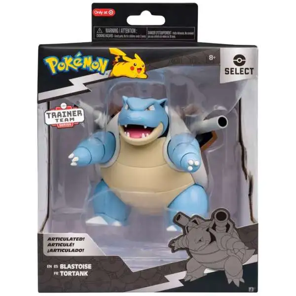 Pokemon Select Series Trainer Team Series Blastoise Exclusive Action Figure