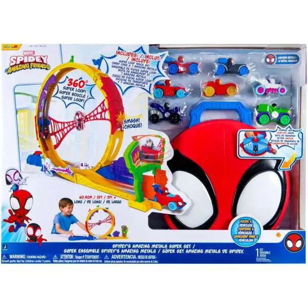 Marvel Spidey & His Amazing Friends Spidey's Amazing Metals Super Set Exclusive