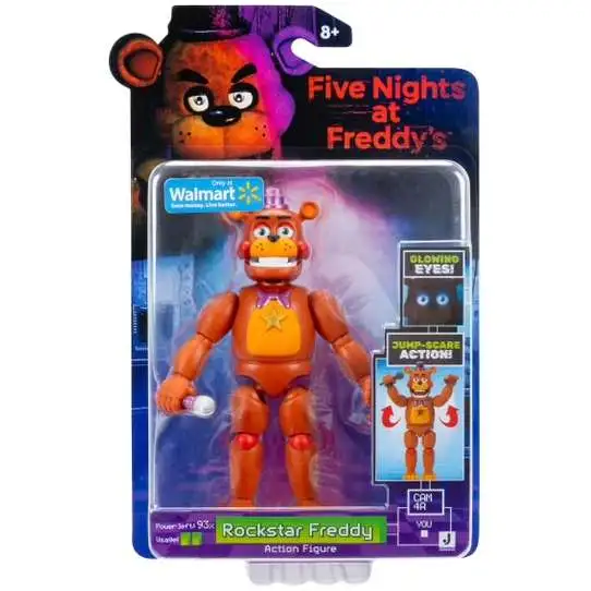 Five Nights at Freddy's Rockstar Freddy Exclusive Action Figure