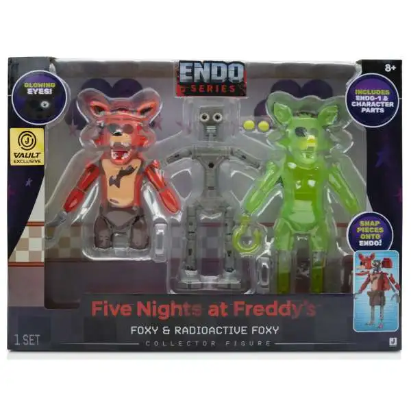 Five Nights at Freddys Endo Series Classic Foxy Radioactive Foxy