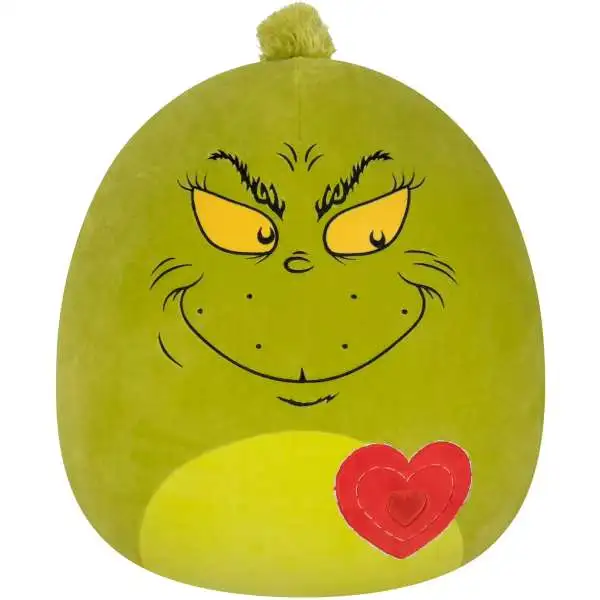 Squishmallows The Grinch 5-Inch Plush [with Heart]