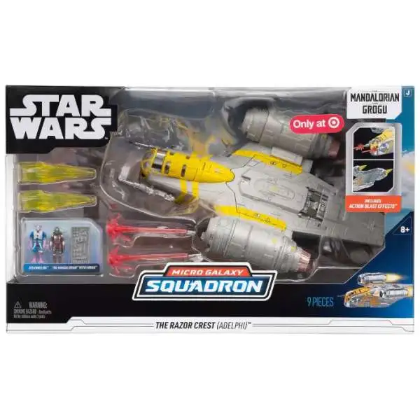 Star Wars Micro Galaxy Squadron The Razor Crest (Adelphi) Vehicle