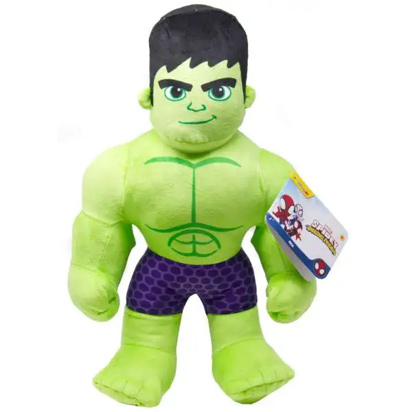 Marvel Spidey & His Amazing Friends Hulk 17-Inch Plush