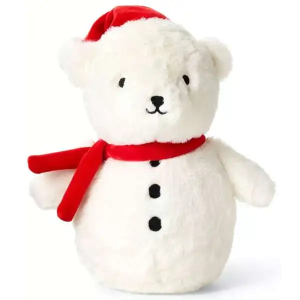 Cloud Island Holiday Snow Bear 10-Inch Plush