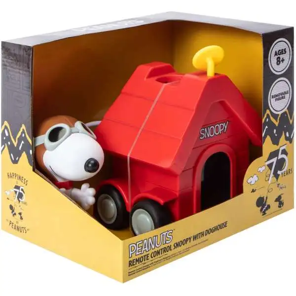 Peanuts Snoopy with Doghouse Exclusive R/C Remote Control Figure
