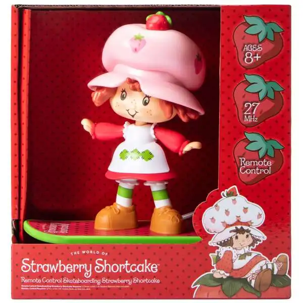 Skateboarding Strawberry Shortcake 7-Inch R/C Remote Control Figure