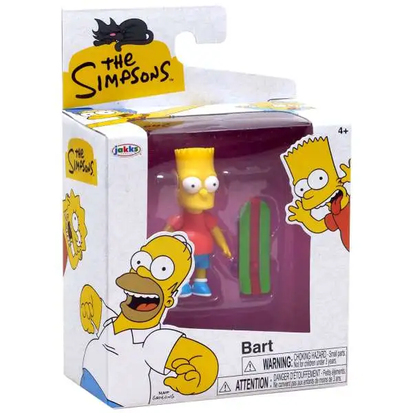 The Simpsons Wave 1 Bart 2.5-Inch Mini Figure [Damaged Package]