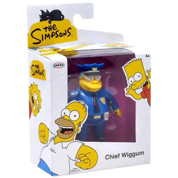 The Simpsons Wave 1 Chief Wiggum 2.5-Inch Mini Figure