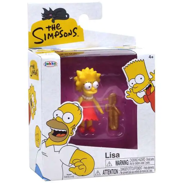The Simpsons Wave 1 Lisa 2.5-Inch Mini Figure