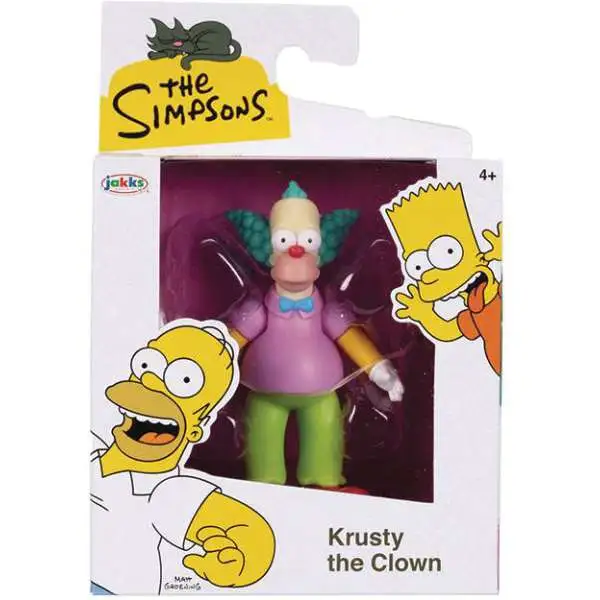 The Simpsons Wave 2 Krusty the Clown 2.5-Inch Mini Figure