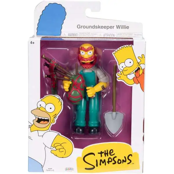 The Simpsons Wave 1 Groundskeeper Willie Action Figure
