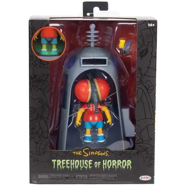 The Simpsons Treehouse of Horror Premium Fly Boy Bart Action Figure