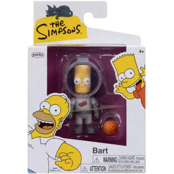 The Simpsons Bart With Space Suit 2.5-Inch Mini Figure