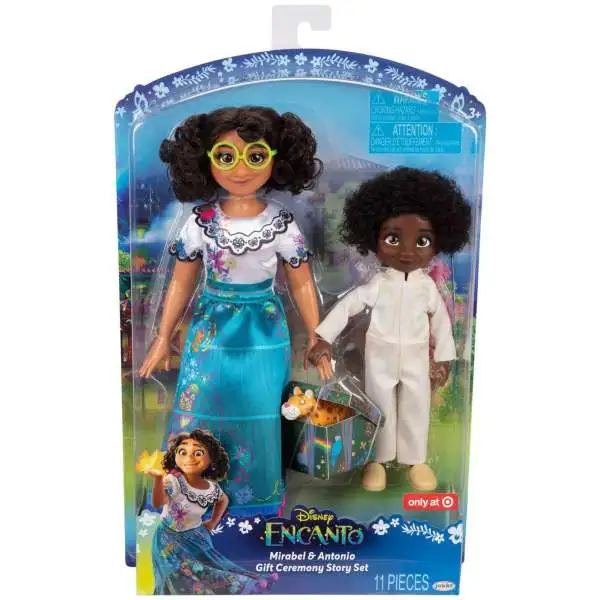 Disney Encanto Mirabel & Antonio Gift Ceremony Story Set Exclusive Doll 2-Pack