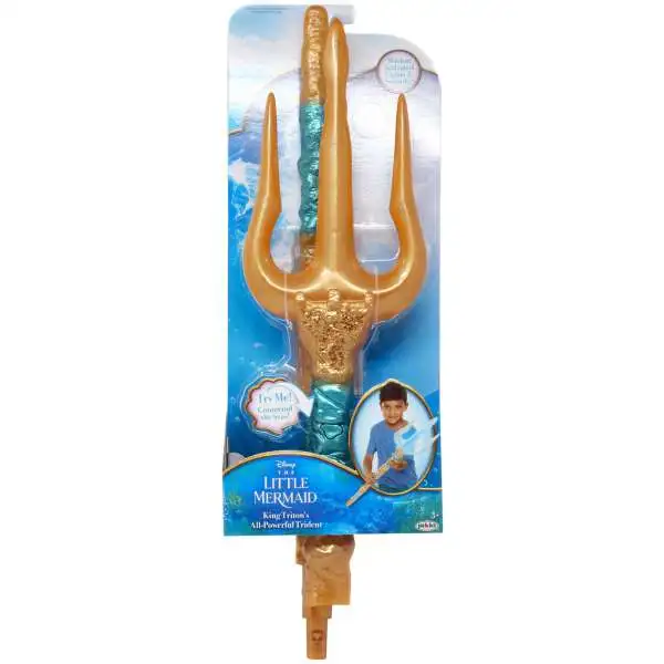 Disney The Little Mermaid King Triton's All-Powerfull Trident Roleplay Toy [Loose]