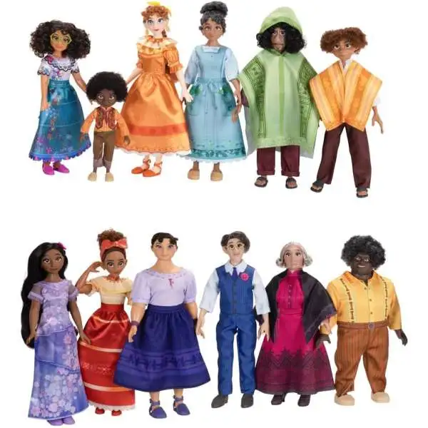 Disney Encanto Ultimate Madrigal Family Gift Set 11-Inch Doll 12-Pack