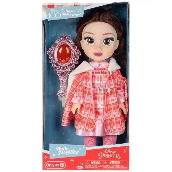 Disney100 Retro Reimagined Belle Exclusive Doll [Holiday]