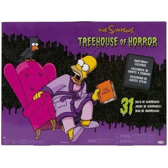 The Simpsons Treehouse of Horror Countdown Calendar [31 Days of Surprises!]