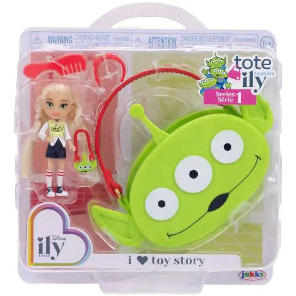 Disney ily 4EVER Series 1 Tote Ily Teenies I Love Toy Story 2-Inch Mini Doll