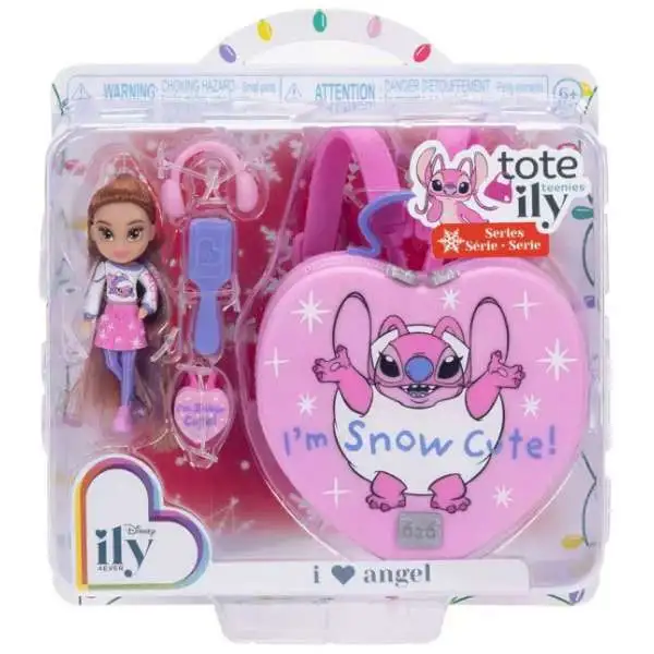 Disney ily 4EVER Tote Ily Teenies Holiday I Love Angel 2-Inch Mini Doll