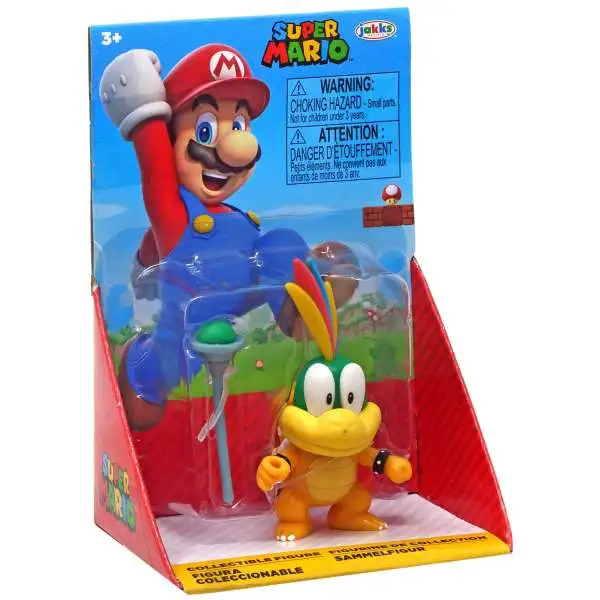 World of Nintendo Super Mario Lemmy 2.5-Inch Mini Figure