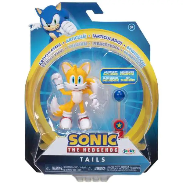 Sonic The Hedgehog Tails Action Figure [with Checkpoint]