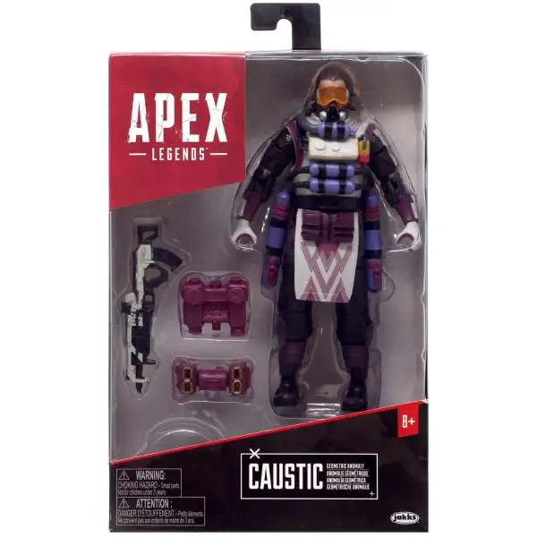 Apex Legends Series 6 Caustic Action Figure [Damaged Package]