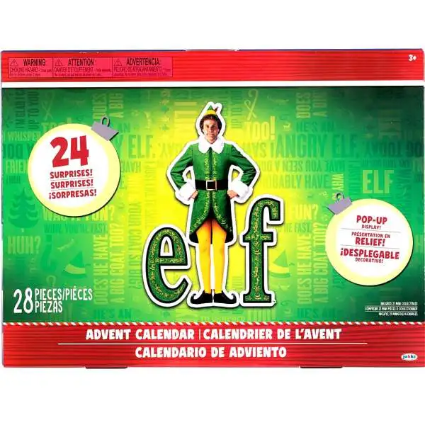 2024 Holiday Movie Elf Exclusive Advent Calendar [24 Surprises!]