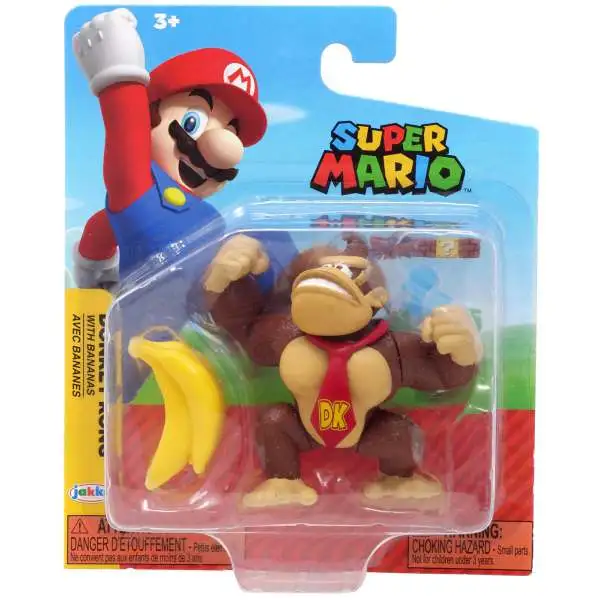 World of Nintendo Super Mario Donkey Kong 2.5-Inch Mini Figure [with Bananas]