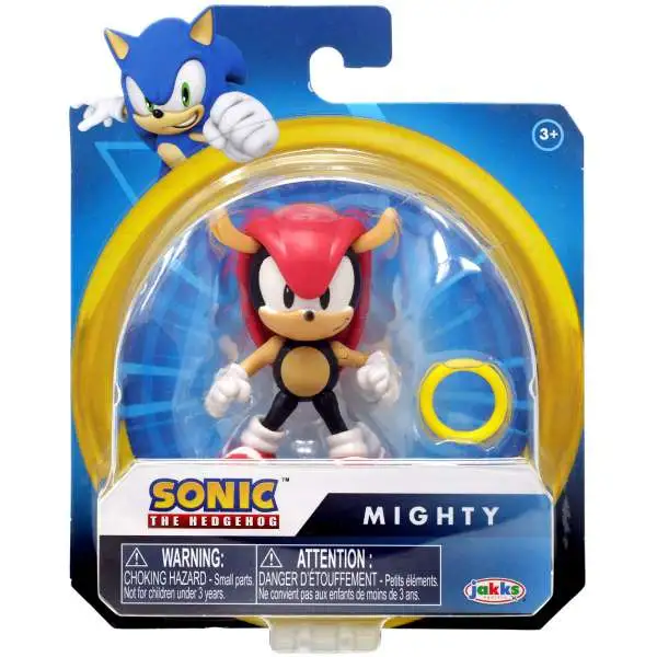 mighty the armadillo figure  Sonic The Hedgehog Action Figure 4-Inch Mighty  with Monitor Accessory