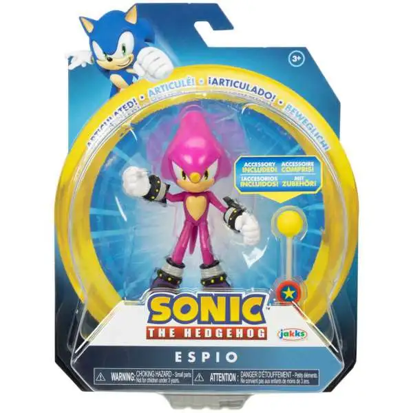 Sonic The Hedgehog Basic Espio Action Figure [with Checkpoint]