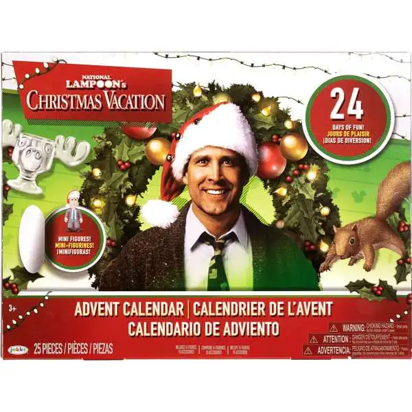 Jakks Pacific 2024 Holiday Movie National Lampoon's Christmas Vacation Exclusive Advent Calendar