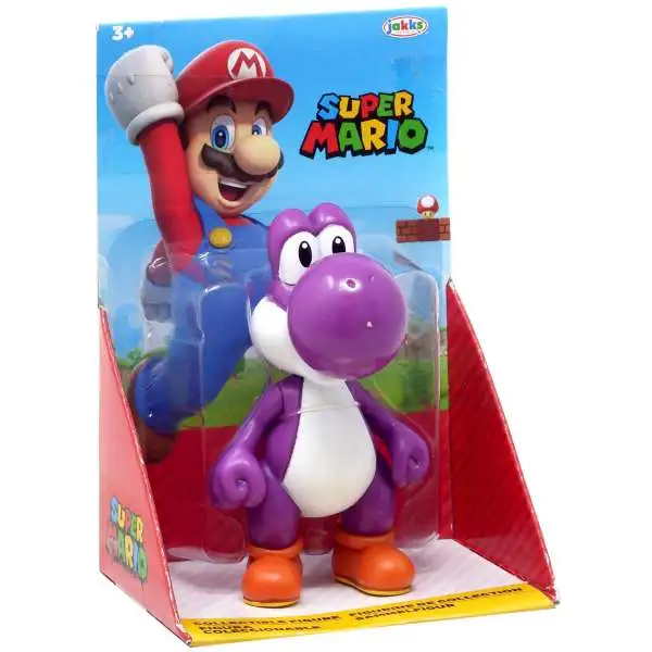 World of Nintendo Super Mario Purple Yoshi 3-Inch Mini Figure
