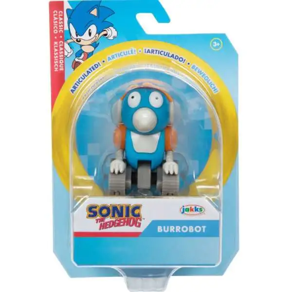 Sonic The Hedgehog Wave 11 Burrobot 2.5-Inch Mini Figure [Classic]