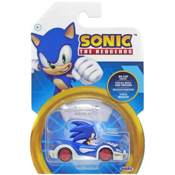 Sonic The Hedgehog Sonic Diecast Vehicle [Speed Star, Version 3]
