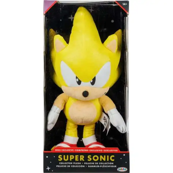 Sonic The Hedgehog Super Sonic Exclusive 14-Inch Collector Plush