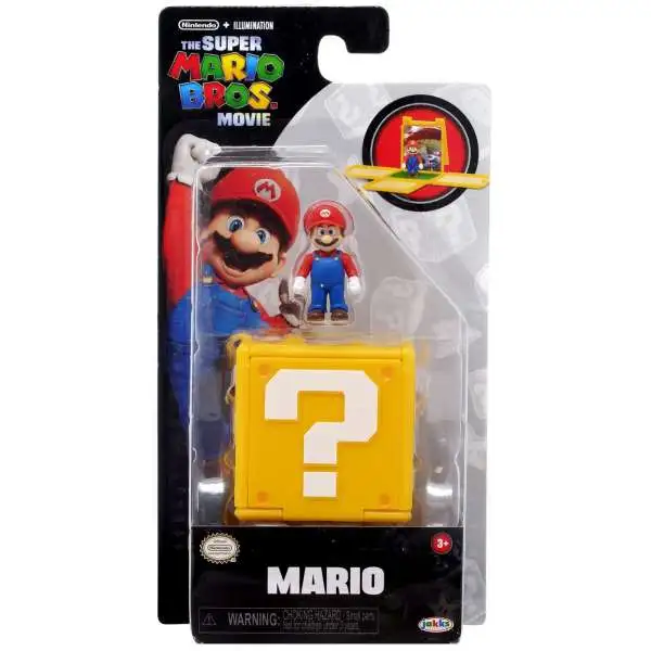 Super Mario Bros. The Movie Mario 1-Inch Mini Figure