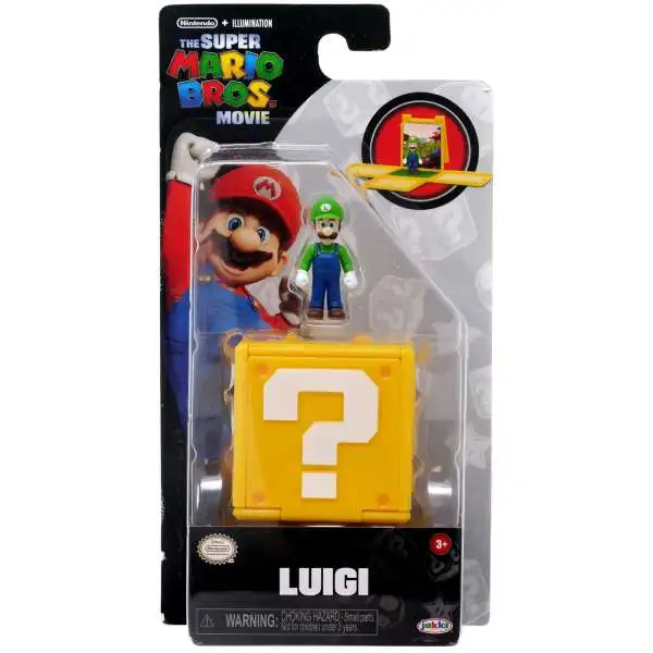 Super Mario Bros. The Movie Luigi 1-Inch Mini Figure