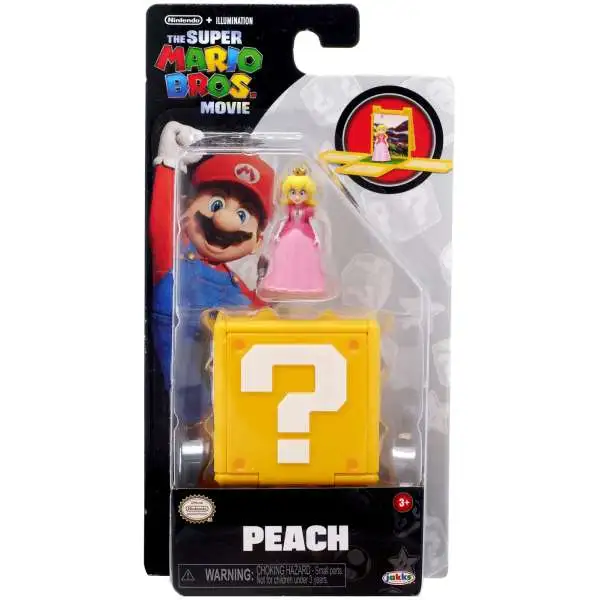 Super Mario Bros. The Movie Peach 1-Inch Mini Figure