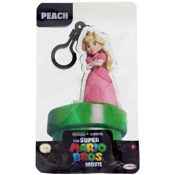 Super Mario Bros. The Movie Peach 5-Inch Plush Hanger