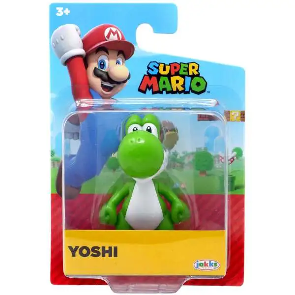 World of Nintendo Super Mario Yoshi 2.5-Inch Mini Figure [Green]