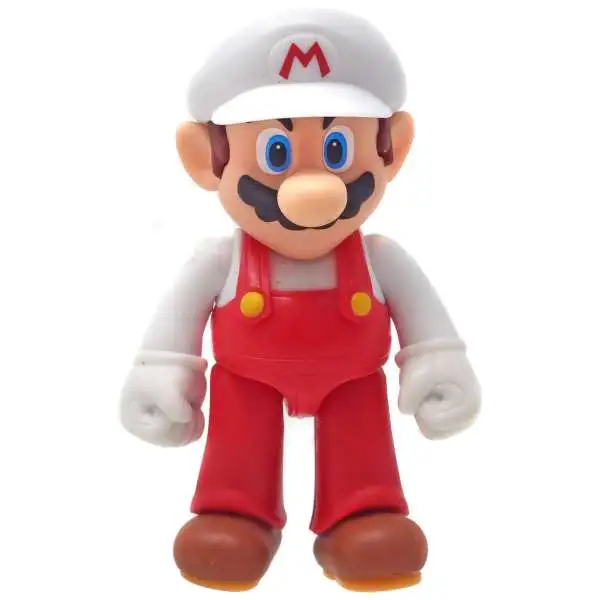 Super Mario Fire Mario 2.5-Inch Collectible Figure [Checklane]