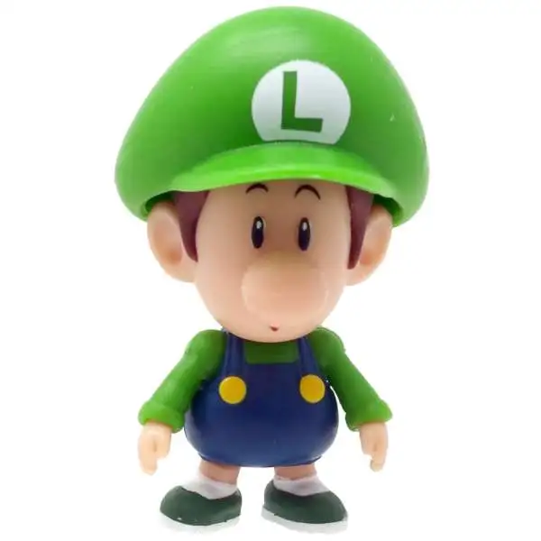 Super Mario Baby Luigi 2.5 Collectible Figure Checklane Jakks