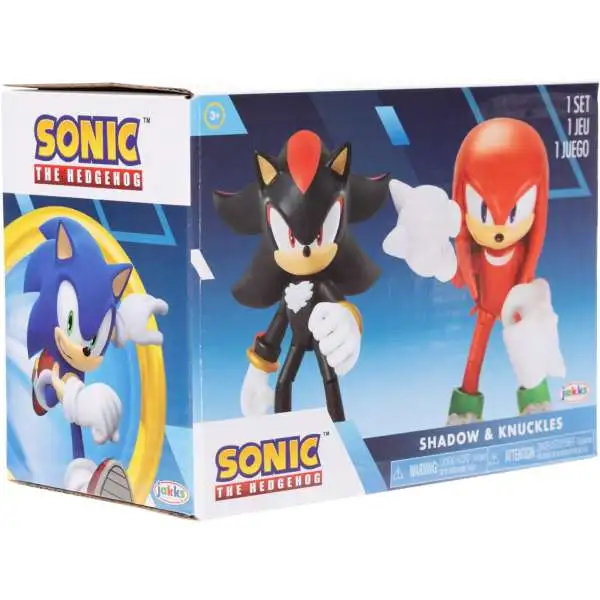 Sonic The Hedgehog Shadow & Knuckles Action Figure 2-Pack