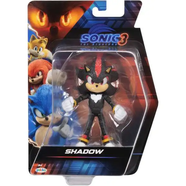 Sonic The Hedgehog 3 Wave 2 Shadow Action Figure