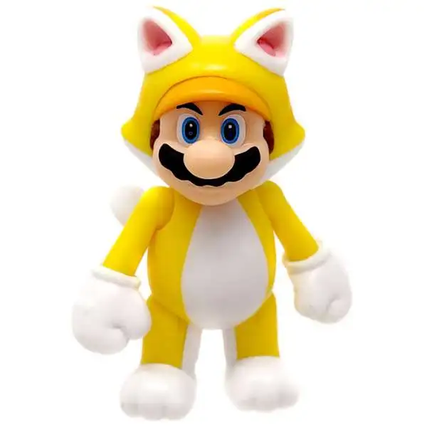 Super Mario Cat Mario 2.5-Inch Collectible Figure [Checklane]