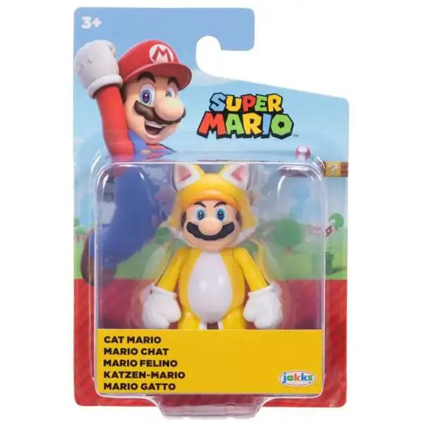 World of Nintendo Super Mario Wave 50 Cat Mario 2.5-Inch Mini Figure